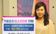 키움증권, 연 최고 25% 수익 ELS 263호 판매