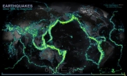 한반도 지진 위협…‘100년간 세계 지진지도’ 보니