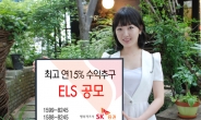 <생생코스피>SK증권, 최고 연 15% 수익추구 ELS 공모