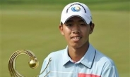 <골프>‘잠자는 용’ 중국골프의 기지개? 14세 관톈랑 아시아 아마대회 우승으로 내년 마스터스 역대 최연소 출전권 획득