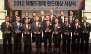 <포토뉴스> ‘2012 헤럴드펀드대상’ 영예의 수상자들
