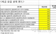 환매열풍 속에서도 돈 들어온 펀드는?