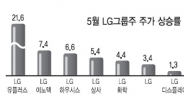 LG그룹주 동반 상승…펀드 수익률도 으뜸