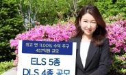 KDB대우證, ELS 5종 DLS 4종 457억원 공모