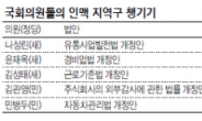 이 와중에…인맥·지역구‘밥그릇 챙기기’