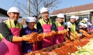 농협금융, 직접 담근 김장김치 독거노인에 전달