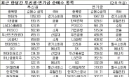 외국인 매물 폭탄 피하고, 투신ㆍ연기금 매수 종목에 ‘주목’