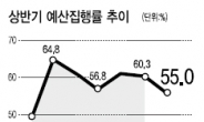 상반기 예산집행 목표 55%…재정 조기집행 기조 유지