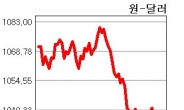 원ㆍ달러 환율 1030원 마저 붕괴…코스피 1950 붕괴 위협