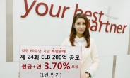 유진투자증권, 최저 연 3.70% 보장하는 1년 만기 ELB