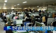 한국 남녀 임금격차, ‘OECD 회원국 가장 커'…대체 얼마나?