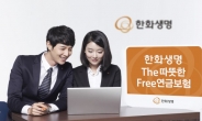 <헤럴드 보험대상 상품부문> 한화생명, 업계 최초 보험료 자유납입 ‘The따뜻한 Free연금보험’