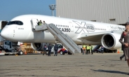 아시아나항공 도입 예정 차세대 항공기 A350XWB 타보니