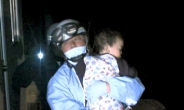 日 나가노현 지진참사 현장서 2세 아기 극적 구조