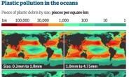 바다는 거대한 ‘쓰레기 수프’…플라스틱 27만톤 떠다녀