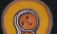 후광 두른 성모 마리아…우리네 어머니를 닮은 듯