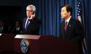 韓국방, 헤이글 美국방과 전화통화…안보현안 협의
