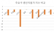 한국 생산자물가 하락률 OECD 평균의 2배…글로벌 디플레 직격탄