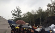 김무성 대표 일행, 안산분향소에서 유가족 거센 항의에 발길 돌려