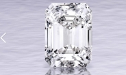 소더비 경매 서는 ‘무결점 100캐럿 다이아몬드’…예상 낙찰가 270억원