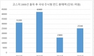 韓증시 상승랠리 발목 잡는 주식형 펀드 환매…올해 3조3000억 순유출