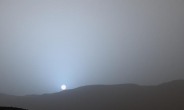 美 나사 탐사선, 화성에서 ‘푸른 태양’ 포착