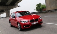 (시승기)BMW 뉴1시리즈, ‘도심형 날쌘돌이’…동급최강 가속성능