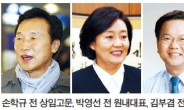 손학규·김부겸·박영선…야권 흔들 빅3 ‘키맨’