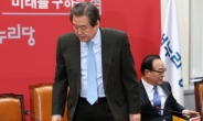 김무성 ‘폭발’ “회의 그만합시다!” 자리박차고 나가