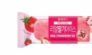 롯데푸드, 딸기 30% 채운 ‘리얼딸기 아이스바’ 출시