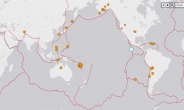 요동치는 ‘불의 고리’…멕시코 인근 북동태평양 해저에서 6.9도 지진