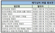 단 6%, ‘매직넘버 30’ 법안의 정치학…“20대 국회 성적 여기 달렸다”