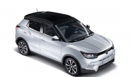 ‘티볼리’ ADAS 선택 비중 30%…소형 SUV 새 기준 제시