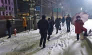 [한밤 서울 눈폭탄 ①]차는 팽팽 돌고, 버스는 기어가고 지각 속출…지옥길 된 출근길