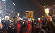 [14차 촛불집회]더 커진 촛불 분노, 35만명 모였다…“2월엔 탄핵”
