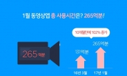 스마트폰 동영상 시청, 1인당 월 16시간