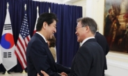 한일 정상, “대북 제재 위한 협력 강화”