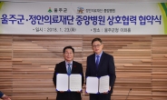 울산울주군-중앙병원, ‘사회봉사활동 공동 참여’ 협약