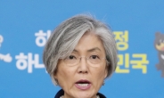 강경화 “북핵문제 평화적 해결 위해 대화 필요”