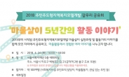 서울시복지재단, ‘마을살이 사업 5년’ 활동이야기 공유한다
