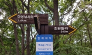 용인시, 등산로 안전 위치표시판 설치