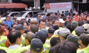 [헤럴드포토] 노량진수산시장 철거 ‘강제집행’ 충돌