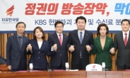 “KBS 수신료 거부 운동 나서겠다”…한국당, 수신료 분리징수 특위 출범