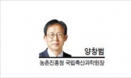 [헤럴드포럼-양창범 농촌진흥청 국립축산과학원장]  건강의 출발은 조화로운 식단에서