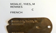 DMZ 유해발굴 현장서 프랑스군 인식표 발견