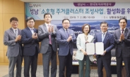 [포토뉴스]소호형 주거클러스터 활성화’ 성남시-LH 업무협약 체결