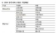 신한생명·Gs리테일 ‘2019 한국서비스대상’ 명예의 전당