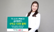 하나UBS PIMCO 글로벌인컴펀드 수탁고 1조원 돌파