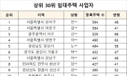 임대사업자 상위 30명, 1만1029채 보유…15명 서울 거주