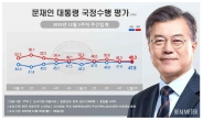 文 47.5%…민주당 6주 만 40%대 회복